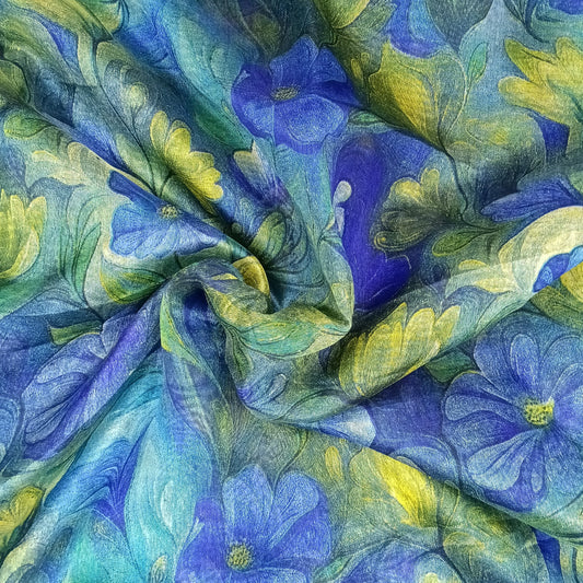 Dola Floral Pattern Saree | Shanthi Boutique