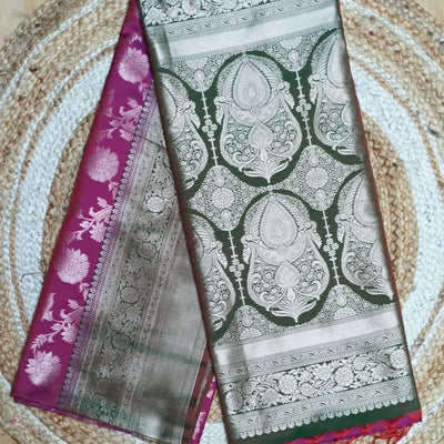 Premium Soft Silk Saree | green