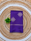 Kolam Soft Silk Saree with Zari Weaving | Violet