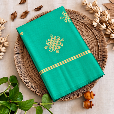 Kolam Soft Silk Saree with Zari Weaving | Rexona