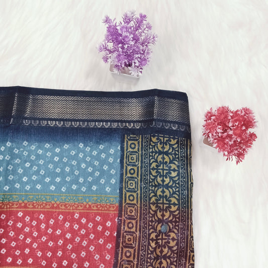 Dola Dots Saree | Shanthi Boutique