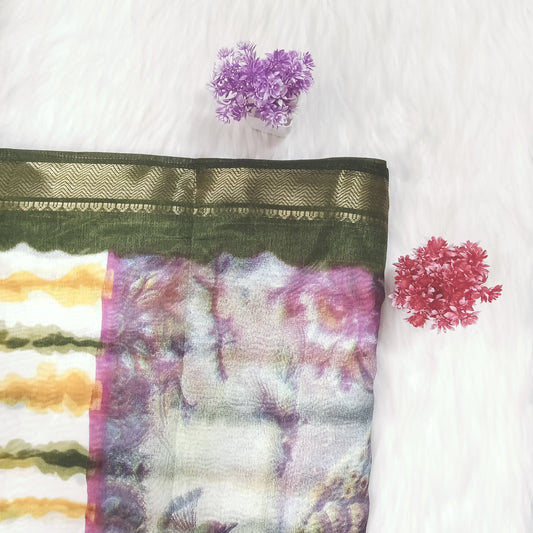 Dola Stripes Saree | Shanthi Boutique