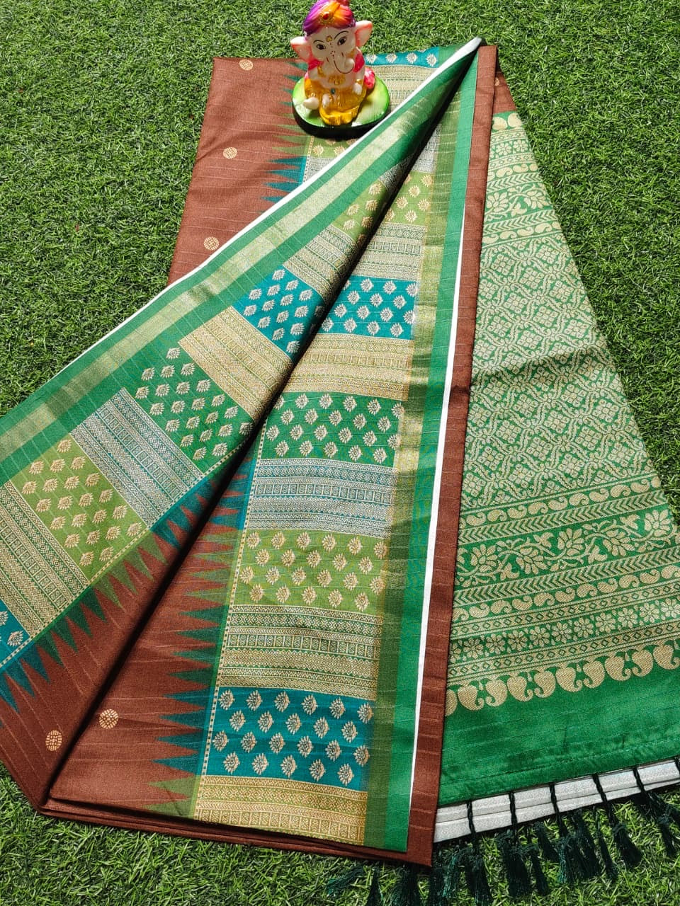Tussar saree