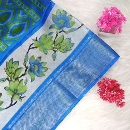 Dola Floral Pattern Saree | Shanthi Boutique