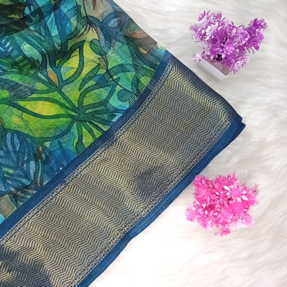 Dola Floral Pattern Saree | Shanthi Boutique