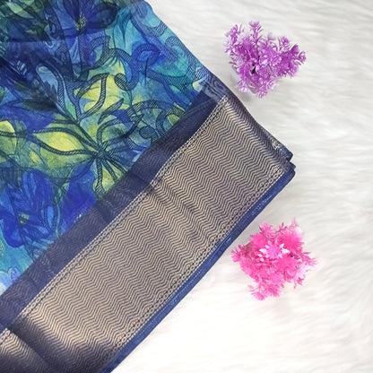 Dola Floral Pattern Saree | Shanthi Boutique