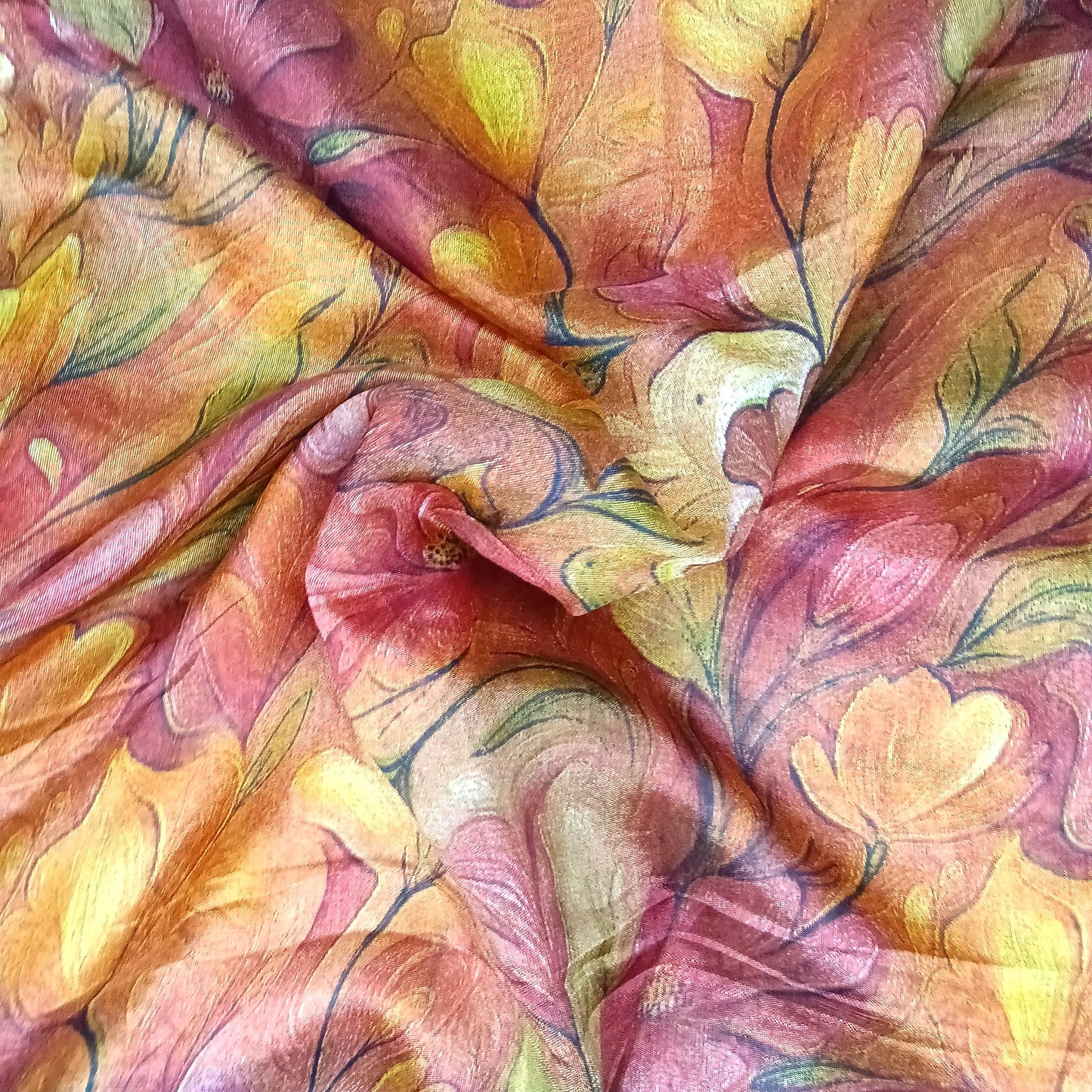 Dola Floral Pattern Saree | Shanthi Boutique