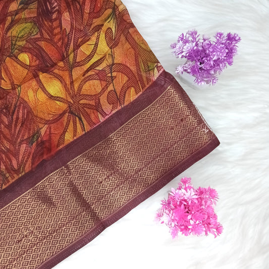 Dola Floral Pattern Saree | Shanthi Boutique