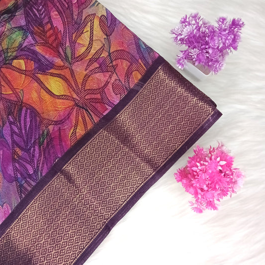 Dola Floral Pattern Saree | Shanthi Boutique