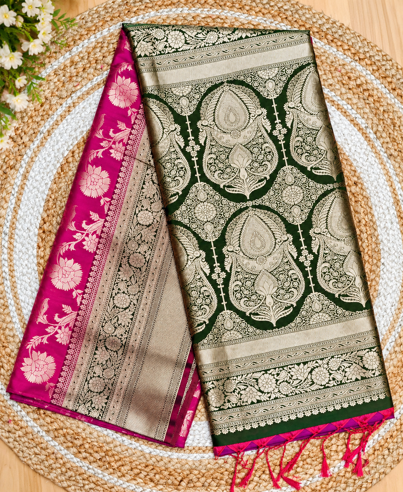 Premium Soft Silk Saree | red