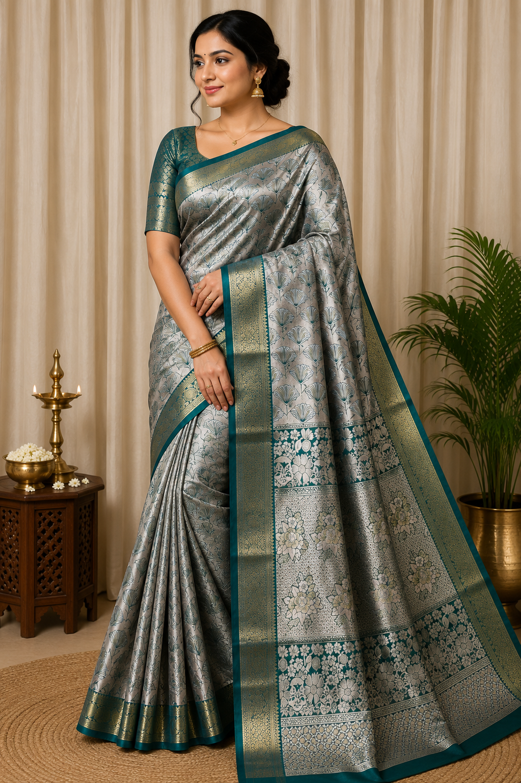 Kalyani bridal | Green Secondary image