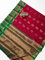 Kanchi Pattu Saree @ ₹850 | Red