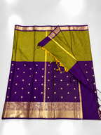 Trending Half and Half Saree @ ₹850 | green