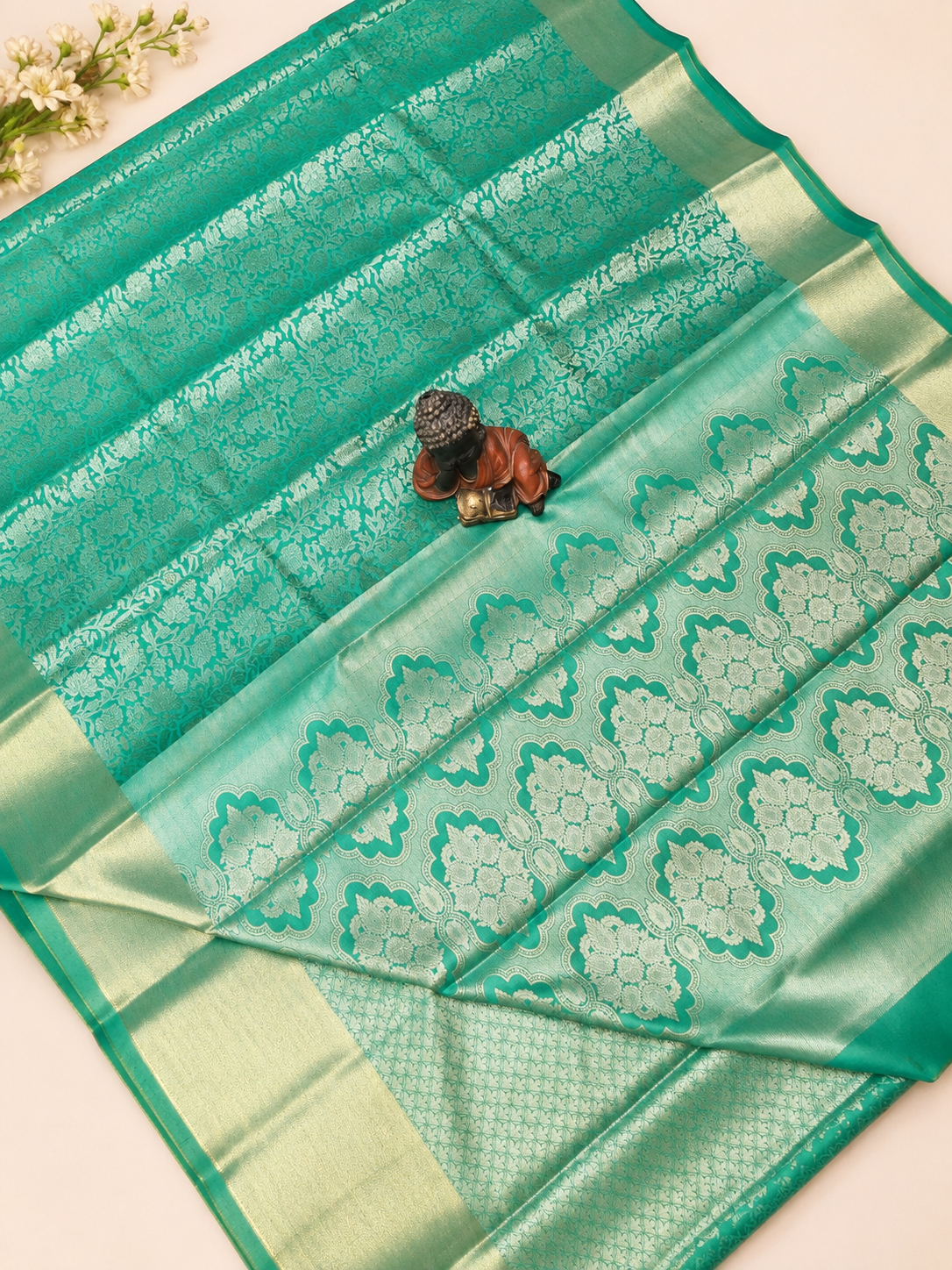 Nita Ambani Inspired Saree @ ₹599 | Green