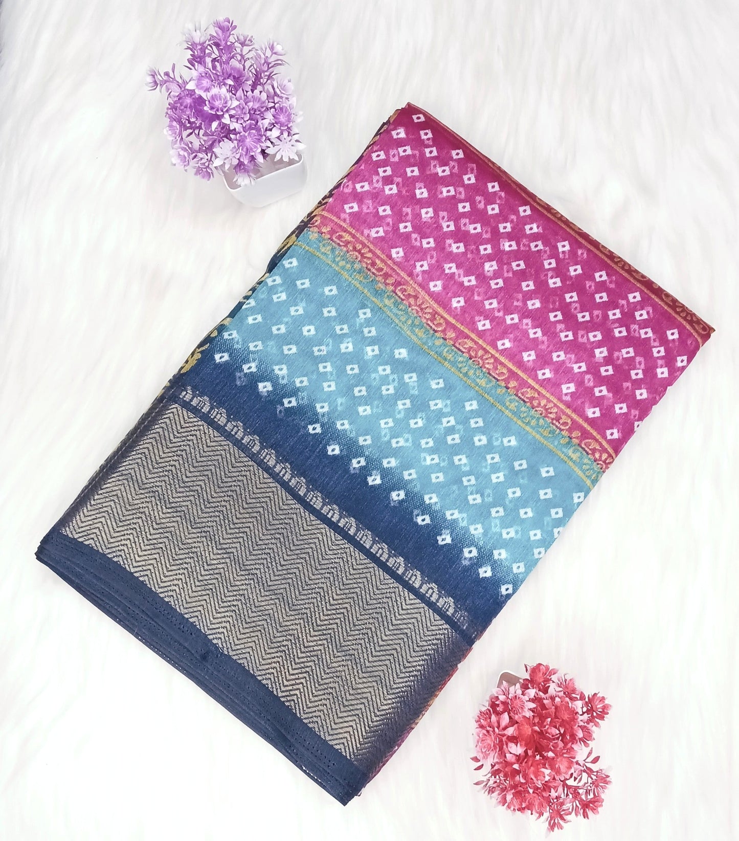 Dola Dots Saree | Shanthi Boutique