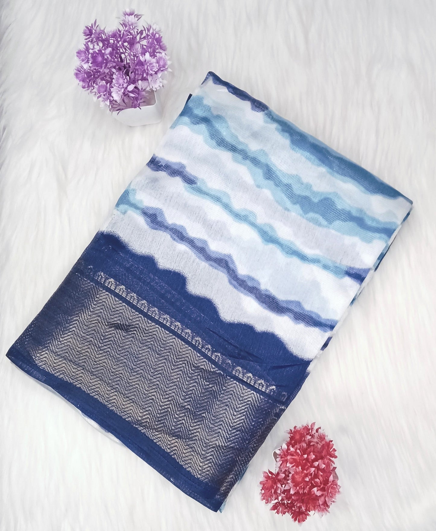 Dola Stripes Saree | Shanthi Boutique