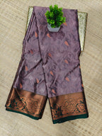 Soft Silk Emboss Saree | SBSSE01