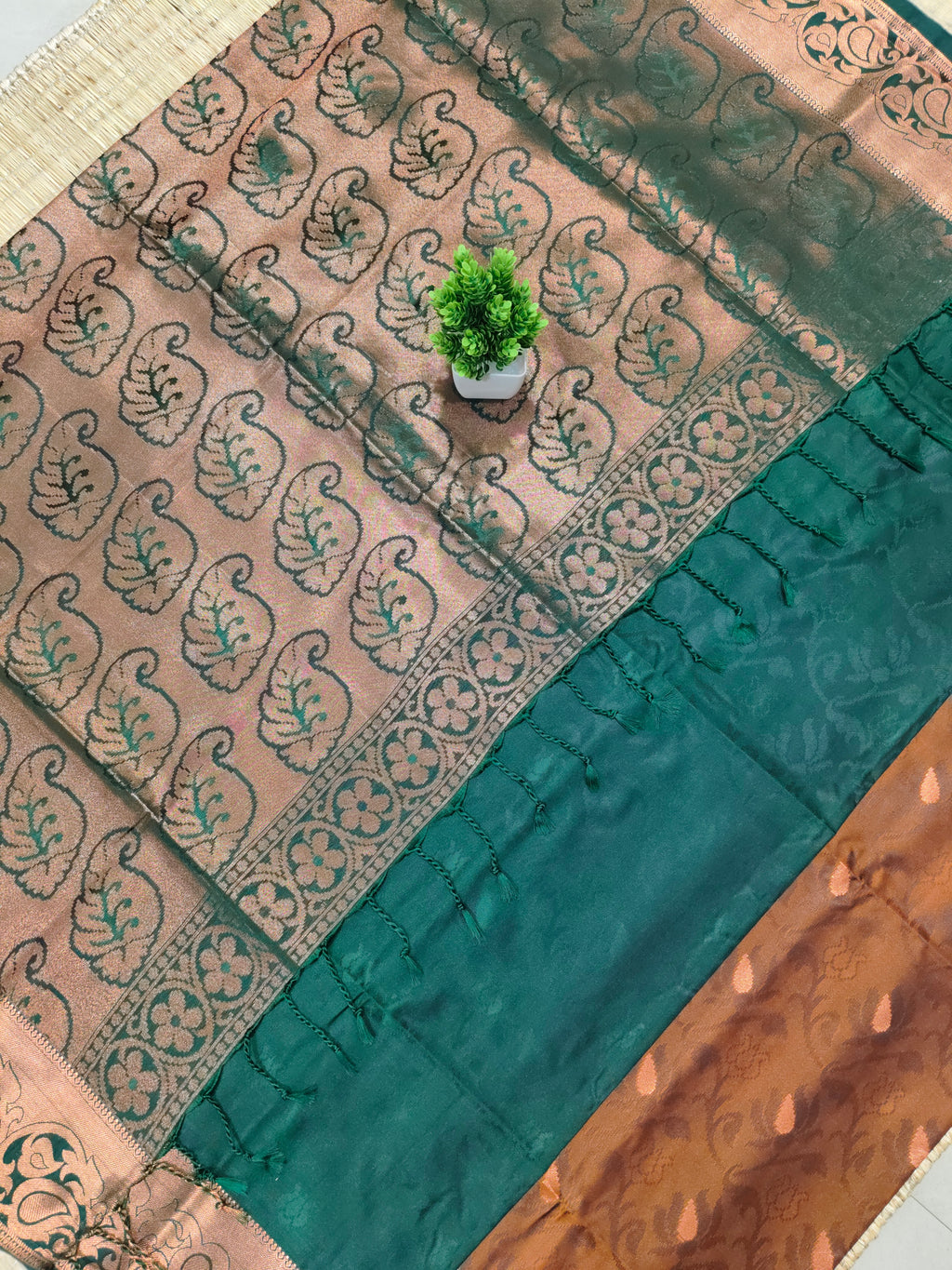 Soft Silk Emboss Saree | SBSSE01