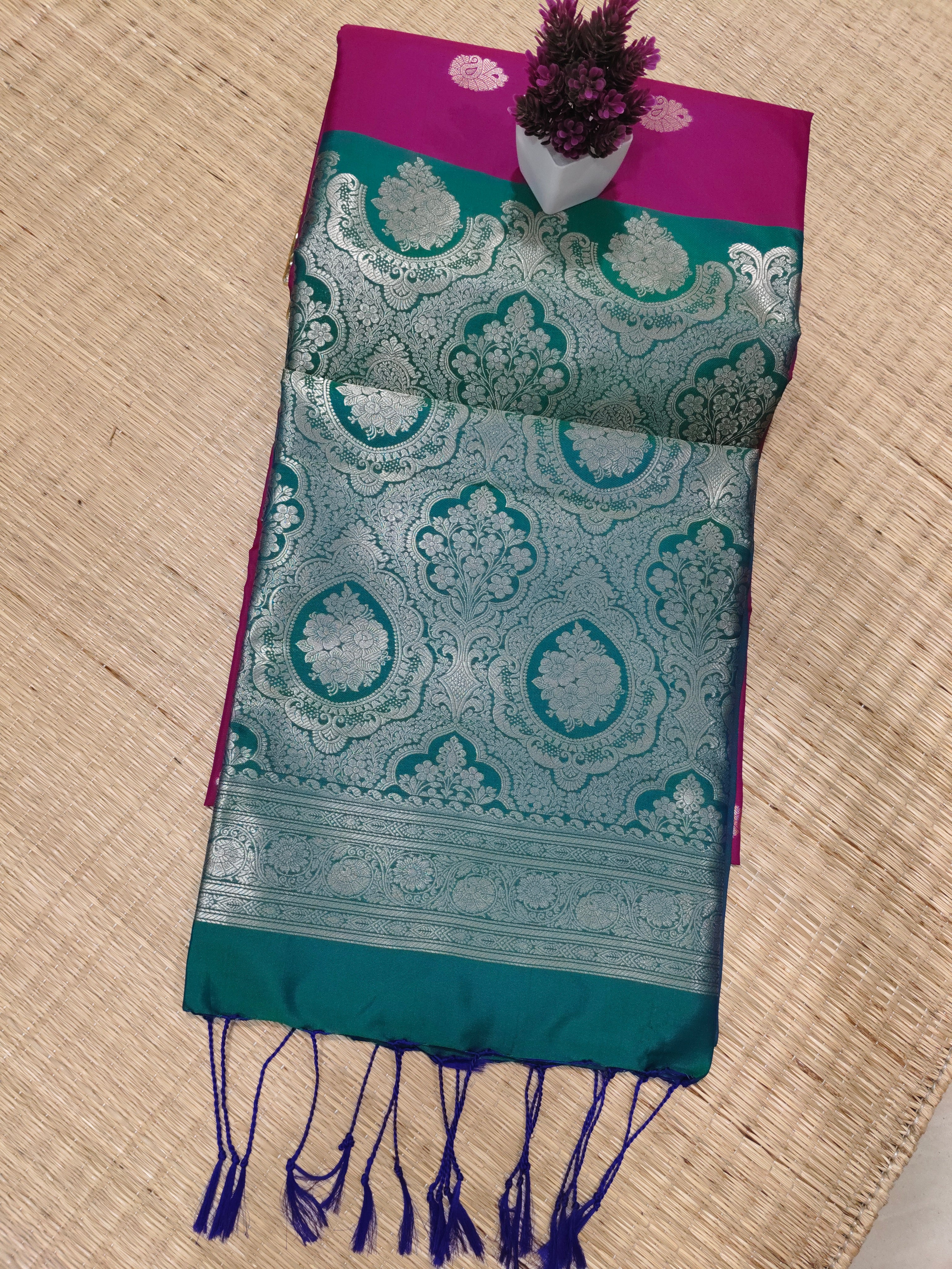 Zari Woven Soft Silk | SBZWS014 Main image