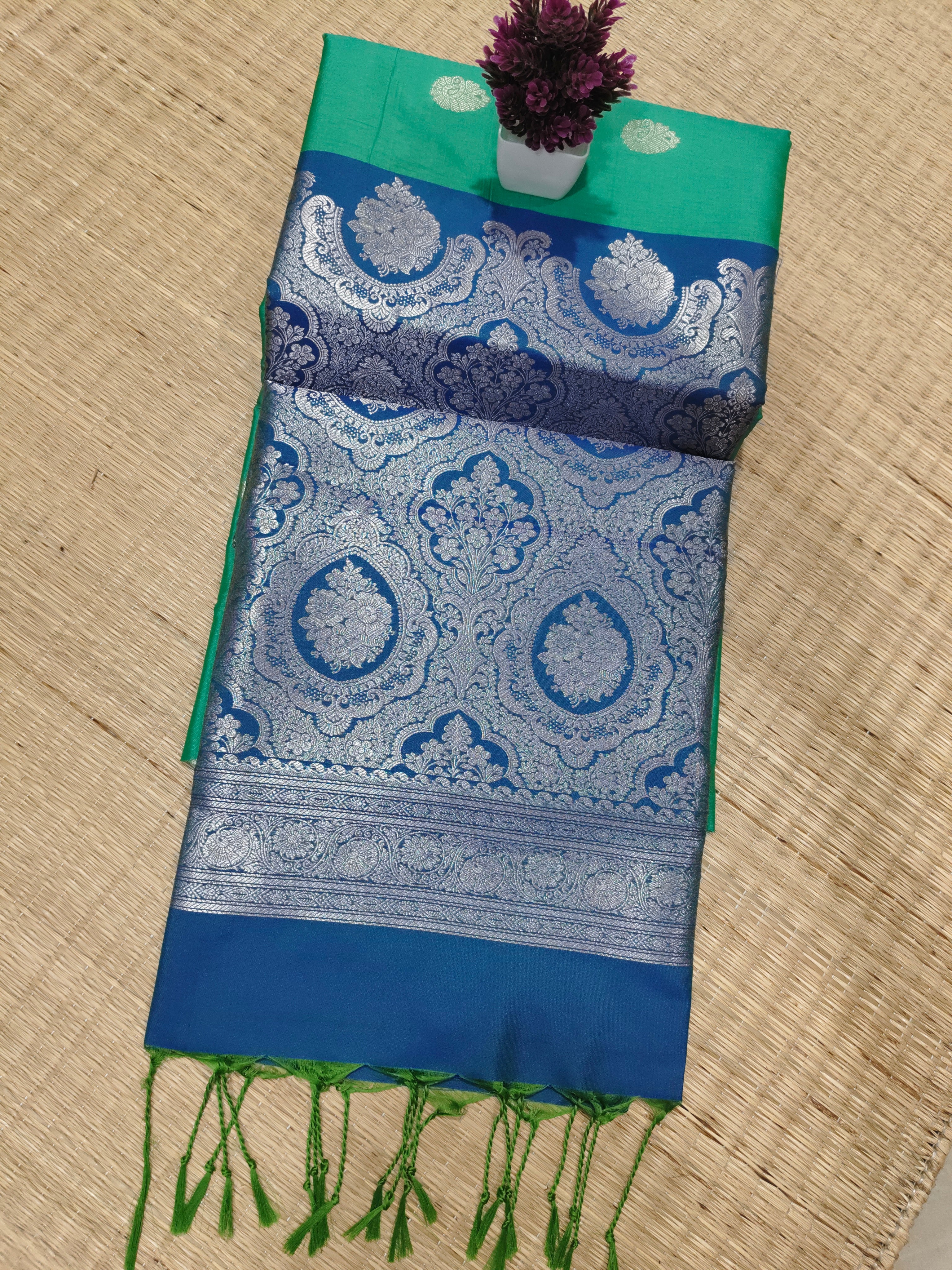 Zari Woven Soft Silk | SBZWS014 Main image