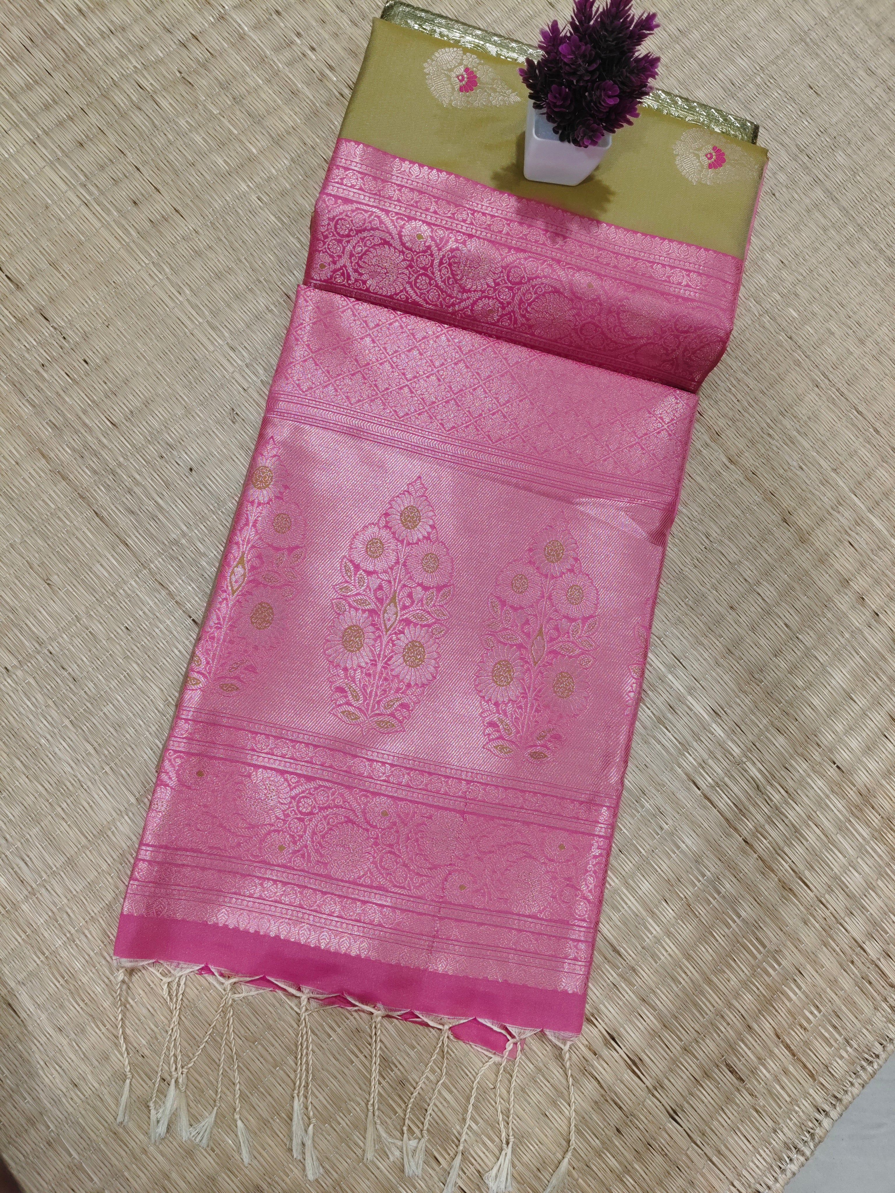 Zari Woven Soft Silk | SBZWS014 Main image