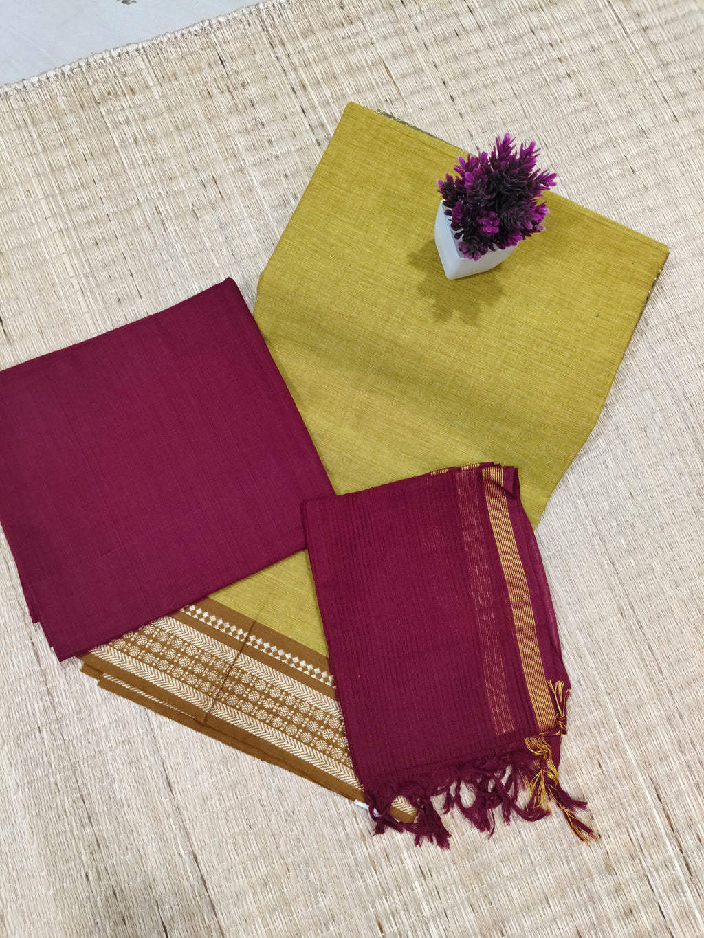 Mangalagiri Cotton Chudithar | SBMC017