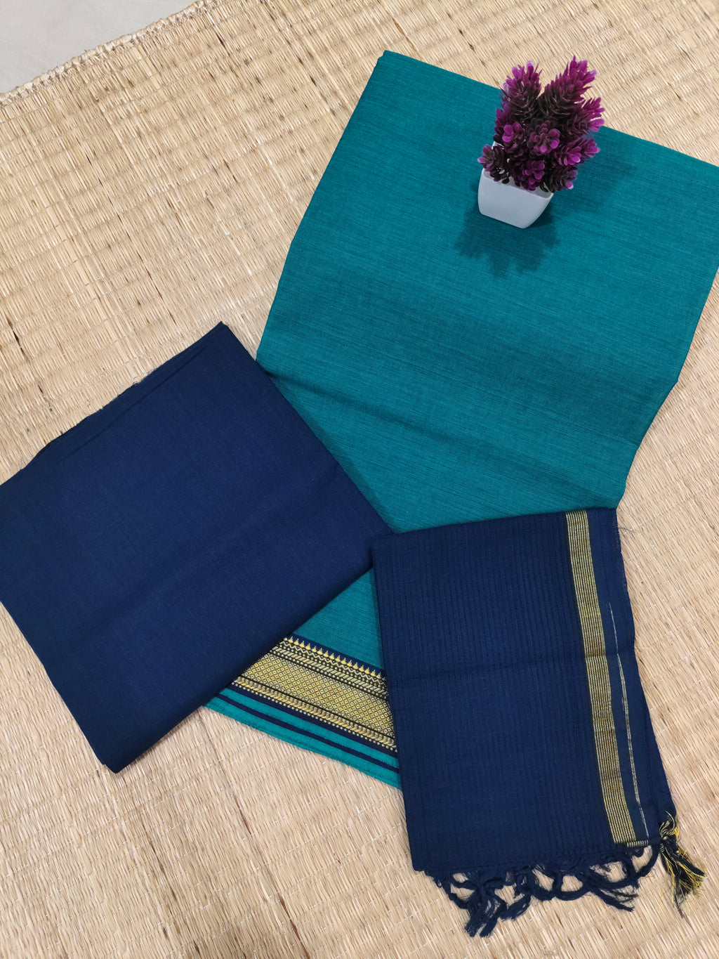 Mangalagiri Cotton Chudithar | SBMC017