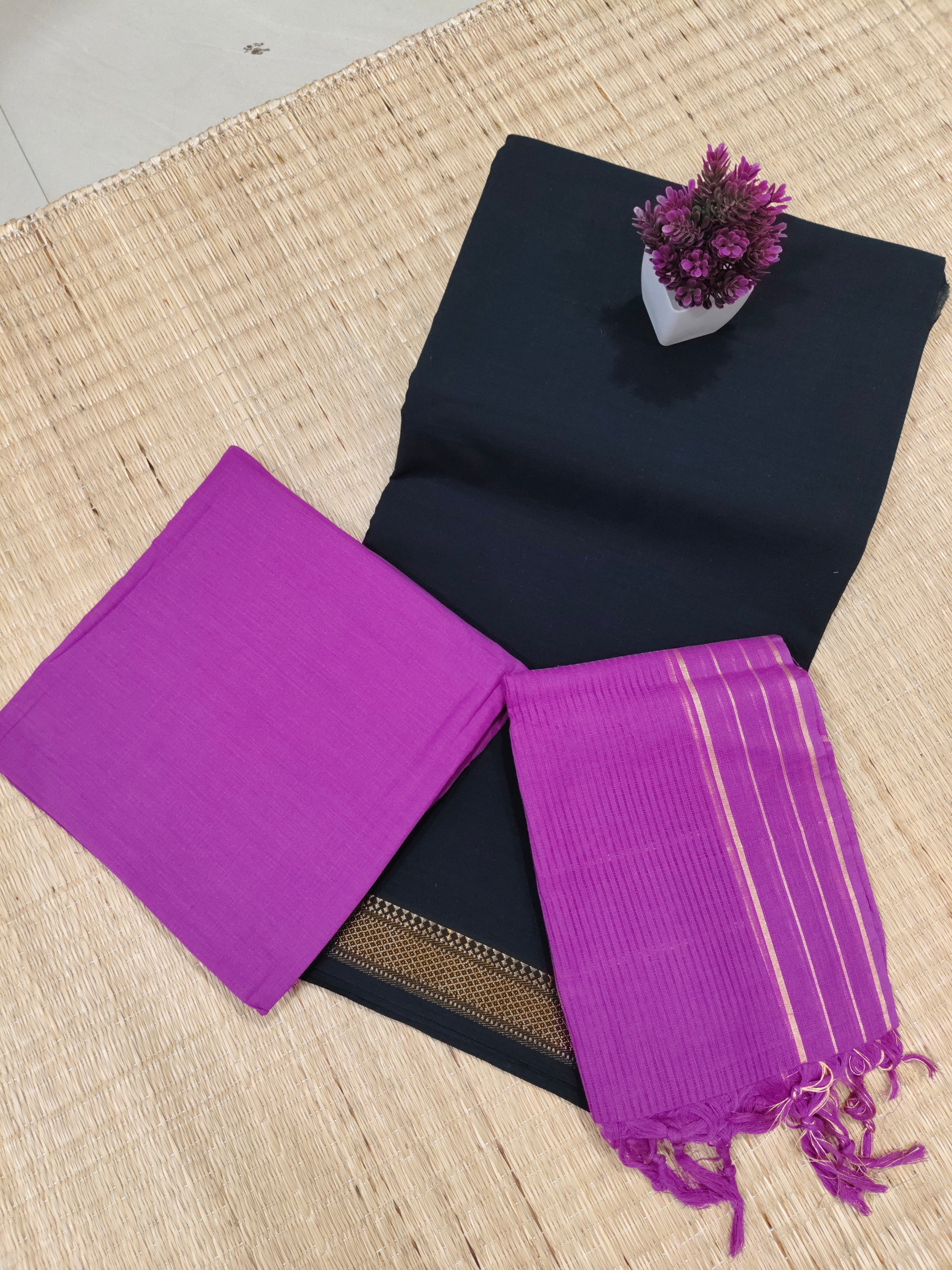 Mangalagiri Cotton Chudithar | SBMC017