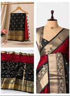 Trending Half and Half Saree @ ₹850 | Red