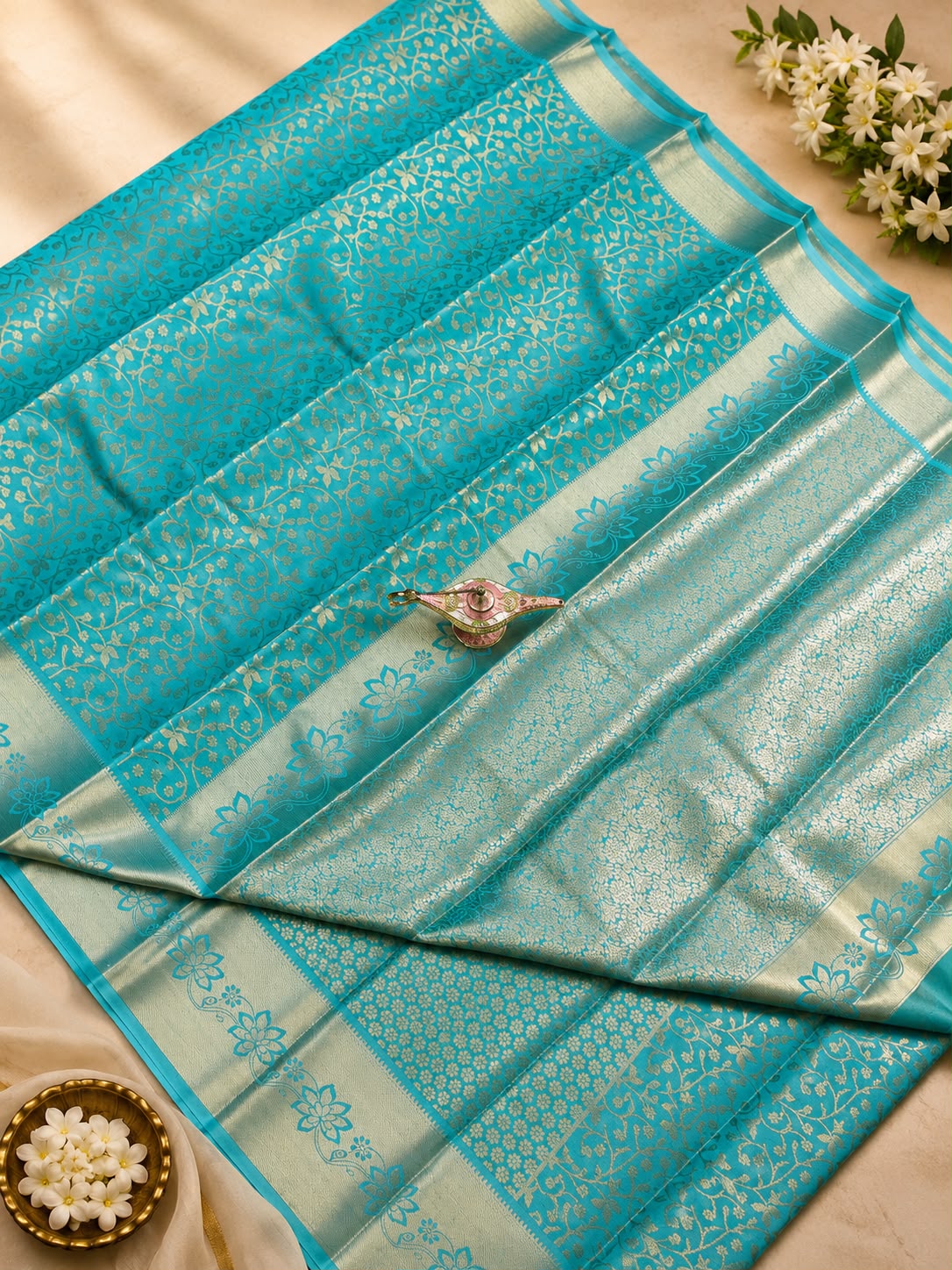 Trisha Celebrity Inspired Saree @ ₹799 | blue