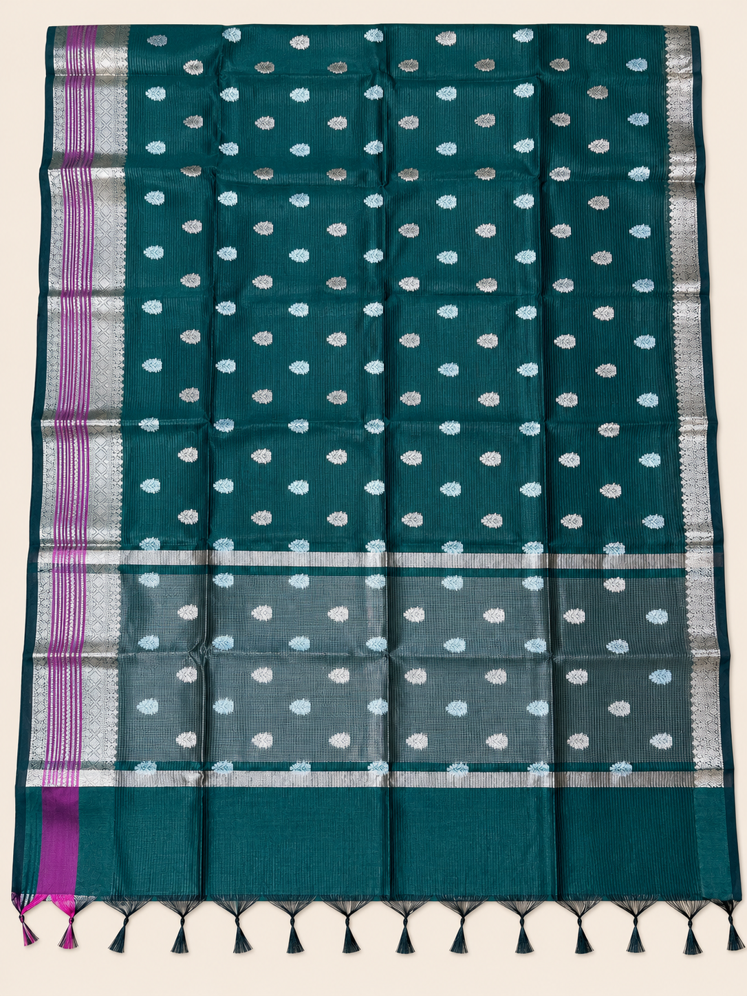 Banarasi Handloom Warm Silk Saree | Sumati Secondary image
