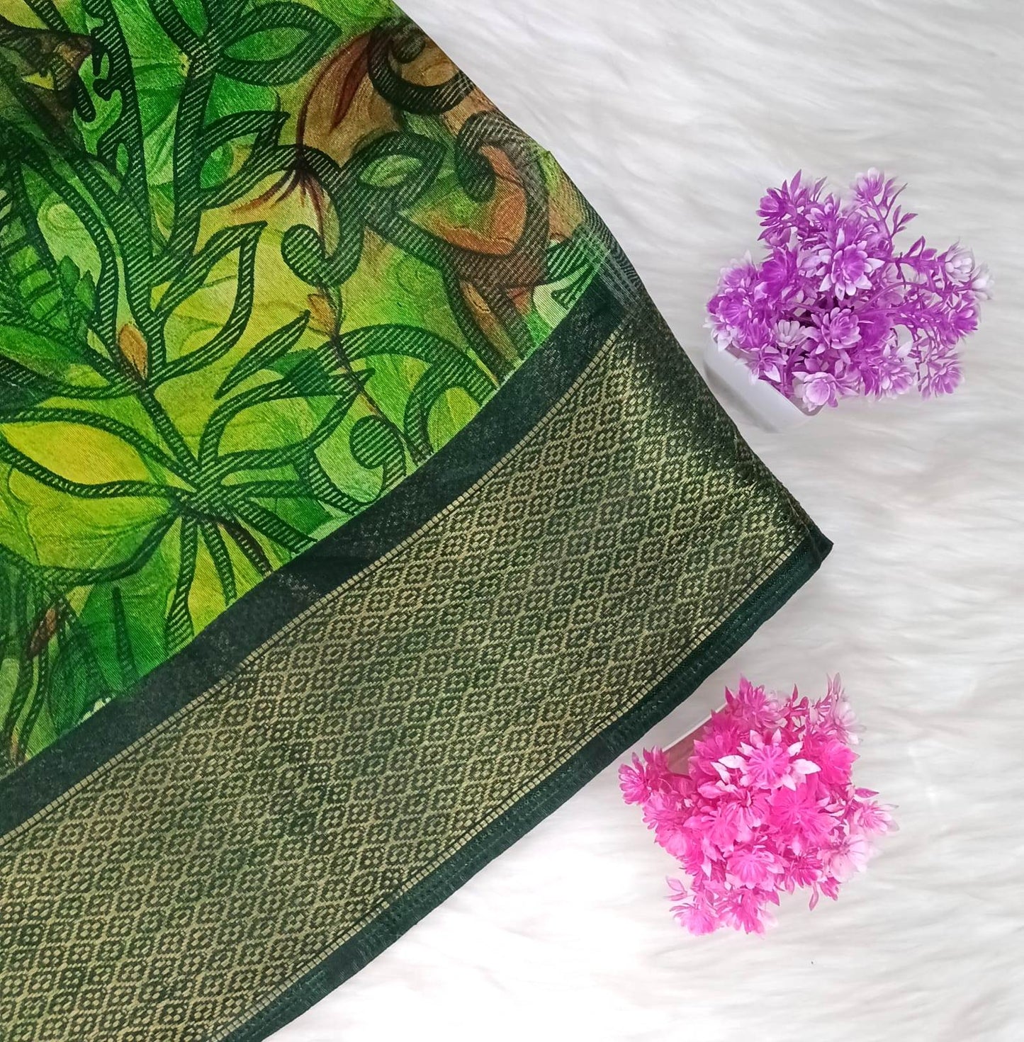 Dola Floral Pattern Saree | Shanthi Boutique