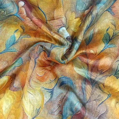 Dola Floral Pattern Saree | Shanthi Boutique