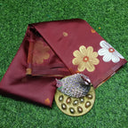 Flower Soft silk saree