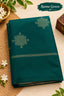 Kolam Soft Silk Saree with Zari Weaving | Rama green